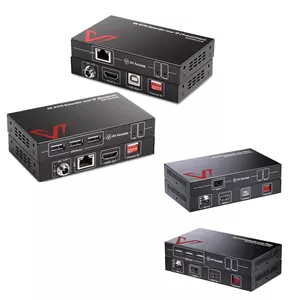 اکستندر KVM ای‌وی اکسس مدل 4K HDMI USB برد 120 متر