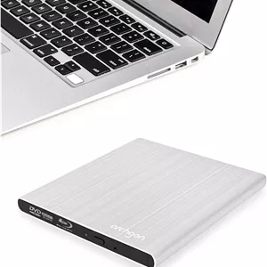 درایو نوری اکسترنال آلومینیومی USB بلو-ری SEA TECH مناسب برای اپل مک‌بوک ایر، پرو، آی‌مک