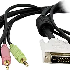 کابل کی‌وی‌ام StarTech مدل DVID4N1USB10 طول 3 متر