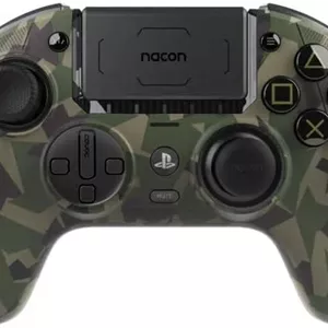 دسته بازی Nacon Revolution 5 Pro PS5، مسدود کننده ماشه، فناوری اثر هال مغناطیسی، لرزش، موقعیت جوی استیک نامتقارن، طول کابل 300 سانتی متر، اتصال دوگانه، استتار جنگلی | PS5RP5FRUKFOREST