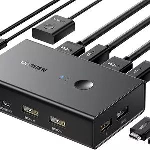 سوئیچ KVM یوگرین مدل HDMI 4K 60Hz
