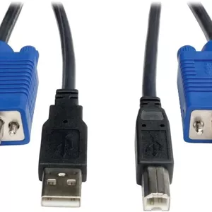 کابل کی‌وی‌ام تریپ لایت مدل B006-VU4-R طول 1.8 متر