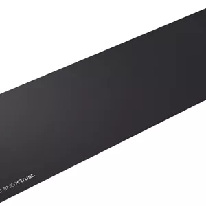 ماوس پد گیمینگ تراست GXT 758 سایز XXL ابعاد 93 سانتی متر در 30 سانتی متر، سطح بافت بهینه شده، زیره لاستیکی ضد لغزش، ماوس پد بزرگ برای همه ماوس ها، حساسیت ها و سنسورها - مشکی