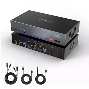 سوئیچ KVM تسیمارت مدل Thunderbolt 4 دو پورت