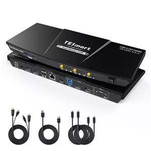 سوئیچ KVM تسیمارت مدل USB-C MST با رزولوشن 4K
