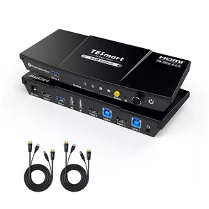 سوئیچ KVM اچ‌دی‌ام‌آی TESmart مدل USB 3.0 با پشتیبانی از 4K