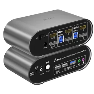 سوییچ KVM مدل HDMI/DP با پشتیبانی از 4K 60Hz