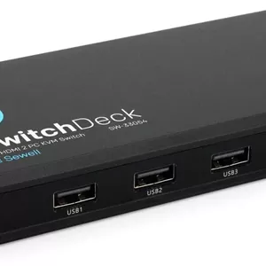 سوییچ KVM اچ‌دی‌ام‌آی Sewell مدل SW-33054 کیفیت 4K