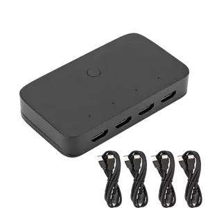 سوئیچ KVM اچ‌دی‌ام‌آی 4 پورت مدل 4K30HZ