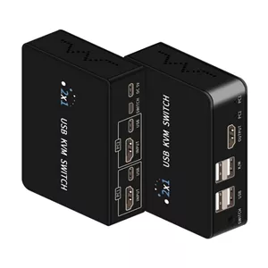 سوییچ KVM اچ‌دی‌ام‌آی مدل 2in1 با پشتیبانی از کیفیت 4K