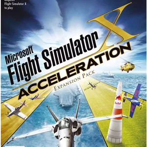 بازی کامپیوتری مایکروسافت مدل Flight Simulator Acceleration