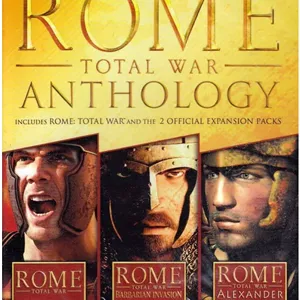 بازی کامپیوتری سگا Rome Total War Anthology، Barbarian Invasion / Alexander، رده سنی PEGI 12 | PCRTW000041