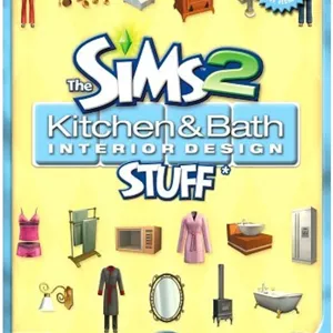 بازی کامپیوتری Electronic Arts The Sims 2: طراحی داخلی آشپزخانه و حمام