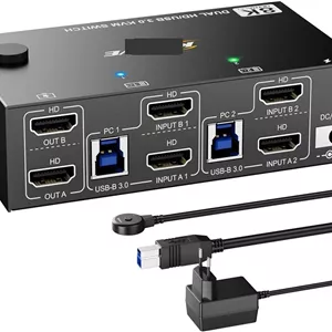 سوییچ KVM اچ‌دی‌ام‌آی مدل HDMI 2.1 با پشتیبانی از 8K