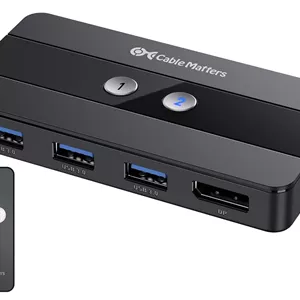 سوییچ KVM کیبل مترز مدل USB 3.0 با پشتیبانی از 8K