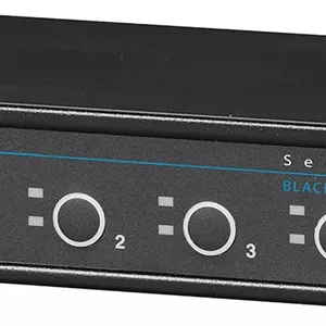 سوئیچ KVM بلک باکس 4 پورت تک مانیتور، VGA، PS/2، رومیزی، همراه با کابل