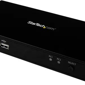 سوئیچ KVM استار‌تک مدل SV231DPU2 دو پورت با پشتیبانی از 4K