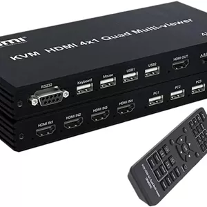سوییچ KVM اچ‌دی‌ام‌آی مدل 8X1 با کیفیت 4K