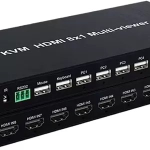 سوییچ KVM اچ‌دی‌ام‌آی مدل 8X1 با کیفیت 4K
