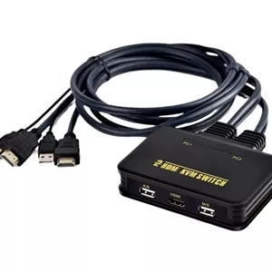 سوئیچ KVM مدل 2 پورت با کیفیت 1080P