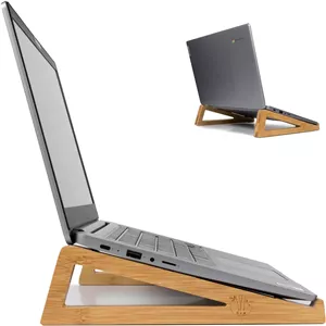 استند لپ‌تاپ چوبی مدل Bamboo
