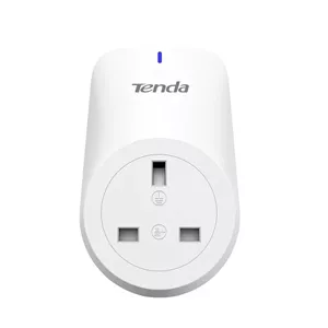 پریز هوشمند وای فای Tenda SP6 UK Beli، پریز هوشمند بی سیم با قابلیت کنترل از راه دور و تایمر، بدون نیاز به هاب، 100 - 240 ولت AC، حداکثر بار 13 آمپر، مصرف برق 2.99 کیلو وات، بسته 1 عددی | SP6