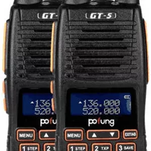 بیسیم واکی تاکی بائوفنگ مدل GT-5 بسته 2 عددی