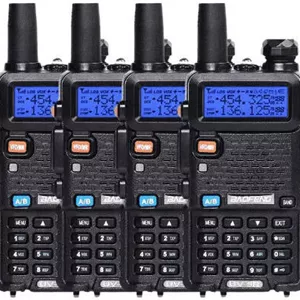 بیسیم واکی تاکی باوفنگ مدل UV-5R ظرفیت 1800 میلی آمپر ساعت