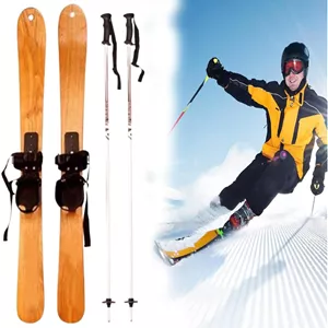 ست اسکی کودک مدل Snow به همراه باتوم
