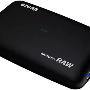 کارت کپچر ویدیویی Ezcap321 USB3.1 Game Link Raw 4K HDMI، ضبط و استریم زنده 4K با سرعت 30 فریم بر ثانیه یا 1080p120، 1440p60، HDMI، سازگار با PS5، PS4، Xbox One، Xbox 360، Switch، مشکی | Ezcap321