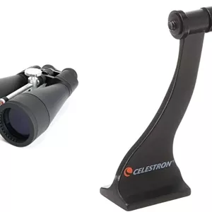 دوربین دوچشمی نجومی سلسترون SkyMaster 20X80 به همراه کیف حمل لوکس - دوربین دوچشمی قدرتمند با فوکوس فوق العاده واضح و آداپتور سه پایه دوربین دوچشمی سقفی و Porro مدل 93524، مشکی