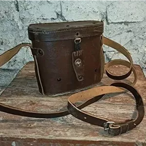 کیف چرمی دوربین دوچشمی شوروی مدل 6x30