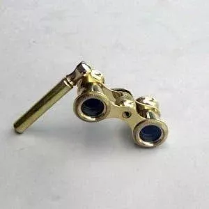 دوربین شکاری اپرای برنجی دست ساز، 4 X 5 1/2 اینچ