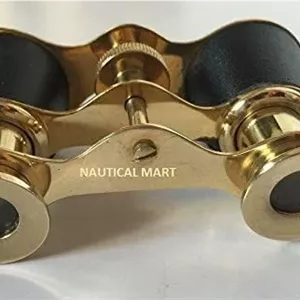 دوربین شکاری اپرا با روکش چرمی و تزیینات دریایی - NauticalMart