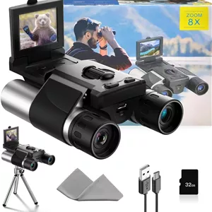 دوربین دوچشمی دیجیتال مدل 8X با نمایشگر 2 اینچی