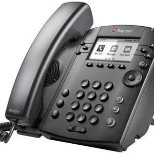 تلفن رومیزی ویپ Polycom VVX310 به همراه هدست (بازسازی شده) - آداپتور برق شامل نمی شود