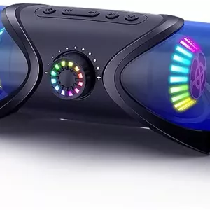 اسپیکر دسکتاپ مدل SoundBar با نورپردازی RGB