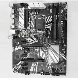 مادربرد PRIME Z390-P برای کامپیوتر رومیزی LGA1151 DDR4 پشتیبانی از نسل نهم/هشتم i9/i7/i5/i3 USB3.1 M.2