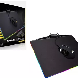 پد ماوس گیمینگ کرسیر MM800C RGB POLARIS - نسخه پارچه ای | CH-9440021-EU
