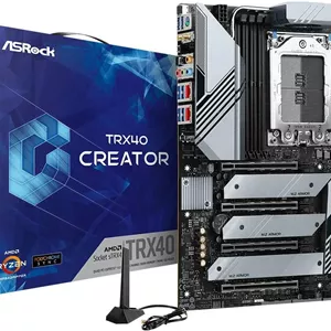 مادربرد ASRock MB TRX40 Creator AMD Ryzen Threadripper sTRX4 TRX40 Max256GB DR4 ATX