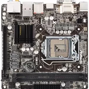 مادربرد ASRock H87M-ITX LGA1150- Intel H87- DDR3- SATA3&USB3.0- A&GbE- Mini-ITX
