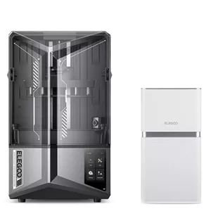 چاپگر سه بعدی رزینی ELEGOO Saturn 4 Ultra 12K MSLA و دستگاه تصفیه هوا ELEGOO Mars Mate