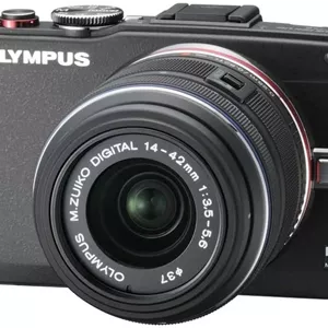 دوربین بدون آینه المپوس E-PL6 به همراه لنز M Zuiko Digital 14-42mm (مشکی) - نسخه بین المللی