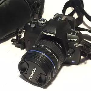 دوربین دیجیتال SLR الیمپوس مدل OM SYSTEM OLYMPUS Evolt E410 10MP به همراه لنز 14-42mm f/3.5-5.6 Zuiko