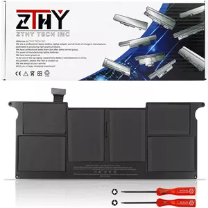 باتری لپ تاپ جایگزین ZTHY 7.3V 35Wh A1406 A1495 A1375 برای مک بوک ایر 11 اینچ A1370 (اواسط 2011) MC968LL/A A1465 (اواسط 2012، اواسط 2013، اوایل 2014، اوایل 2015) MD711LL/A MD712LL/A 11.6 اینچ MD223LL/A