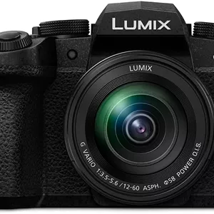 دوربین بدون آینه میکرو چهار سوم پاناسونیک لومیکس G97 با لنز لومیکس G Vario 12-60mm / F3.5-5.6، طراحی شده برای تولیدکنندگان محتوا در عکس و فیلم، DC-G97MK