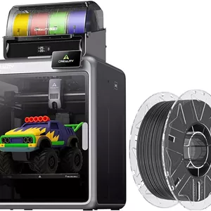 دستگاه چاپ سه بعدی Creality K2 Pro Combo (A) به همراه فیلامنت چاپ سه بعدی Hyper RFID (مشکی)