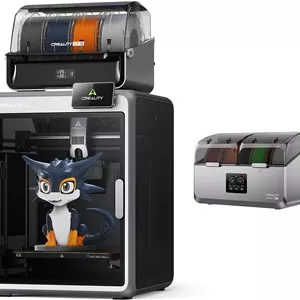 بسته پرینتر سه بعدی Creality K2 Combo به همراه جعبه خشک کن فیلامنت Space Pi X4
