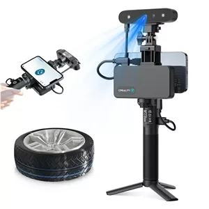 اسکنر سه بعدی CREALITY CR Scan Ferret-Pro، دقت 0.1 میلی متر، اسکن بی سیم دستی با ردیابی ضد لرزش، مجهز به پل بی سیم Wifi6، پاوربانک، پشتیبانی از ویندوز، مک، اندروید، iOS