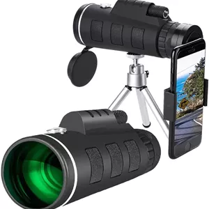 تک‌چشمی مدل 40x60 به همراه سه‌پایه و هولدر گوشی